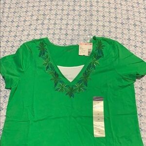 Laura Scott embroidered top